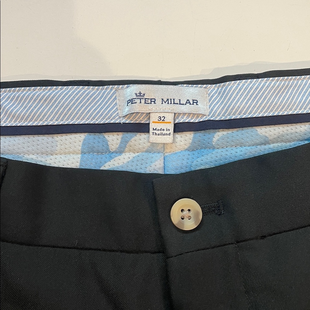 Peter Millar Salem Performance Short - Black 32 - Picture 2 of 4